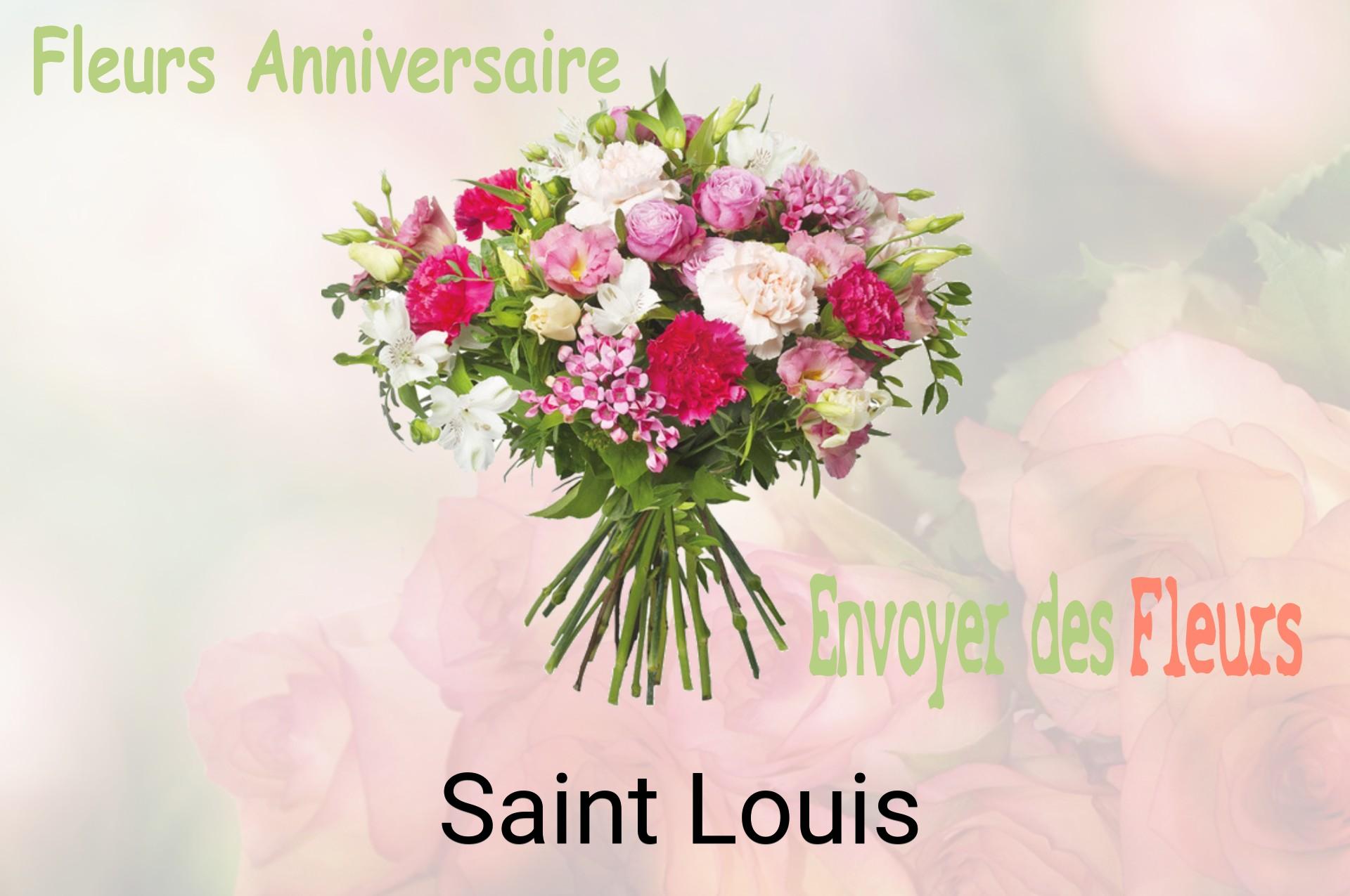 Bouquet de fleurs d’anniversaire livré à Saint-Louis